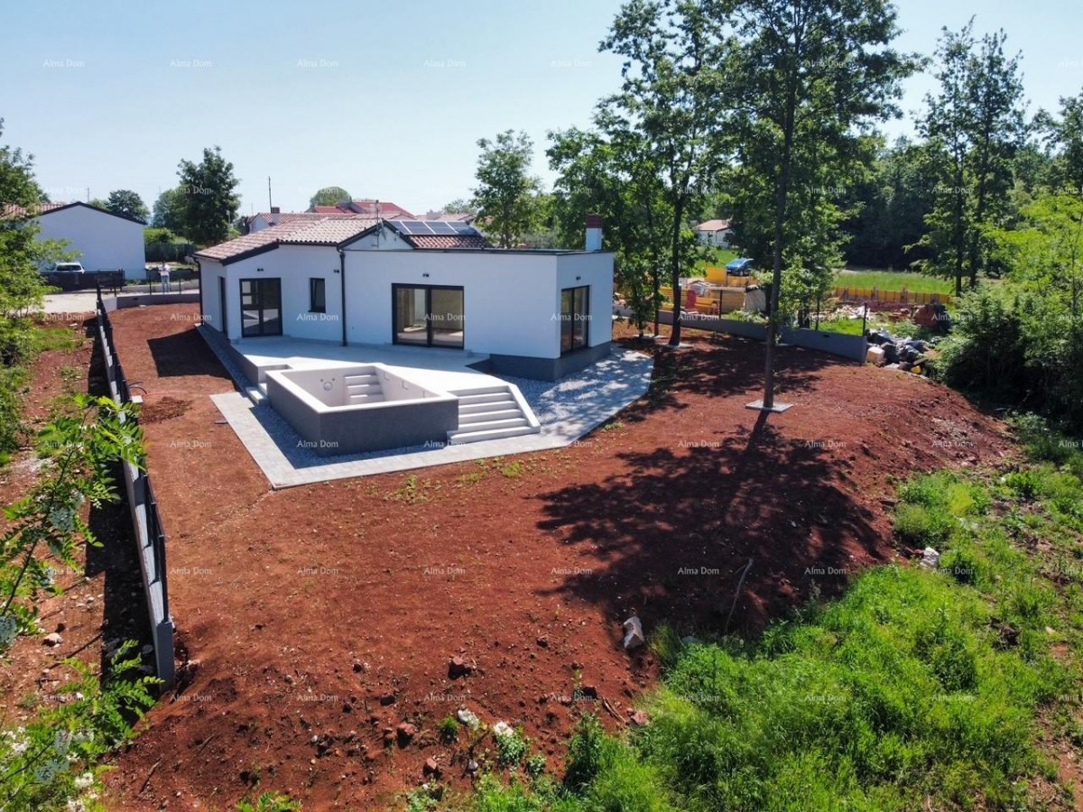 KOŽLJANI - Moderna hiša z bazenom. Blizu gozda, 15 minut do morja 40