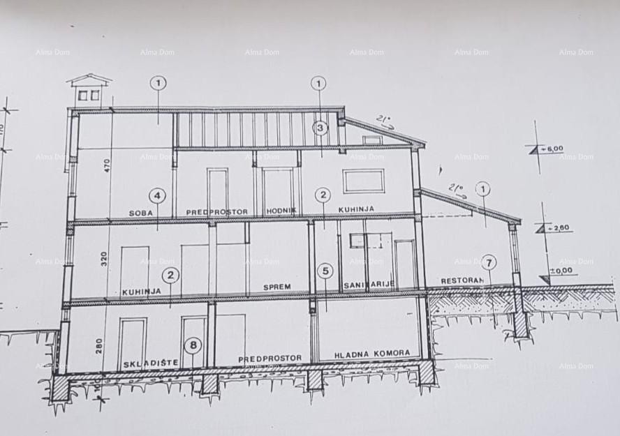 Umag. A beautiful house with six apartments. 10