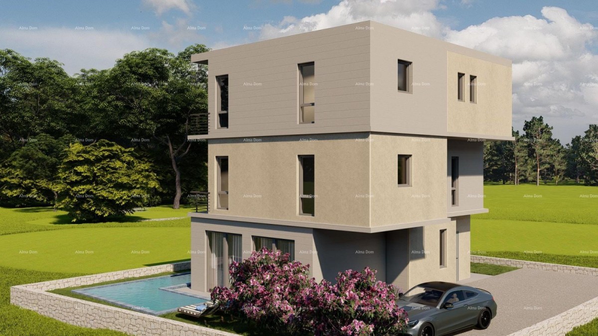 Spacious apartment in the center of Pula with three rooms and modern amenities. 6