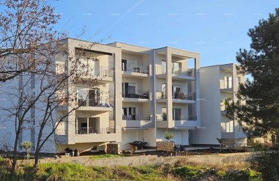 Buje – appartamento in nuova costruzione, 68 m², parcheggio e ripostiglio