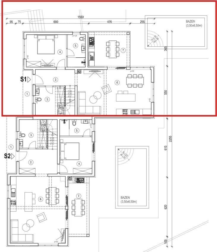 Prodaja moderne dupleks vile s bazenom, Kožljani, Barban! 4