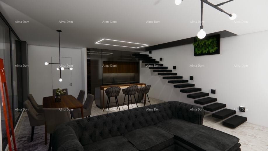 KANFANAR - Terreno edificabile di 512 m² con permesso di costruzione 6