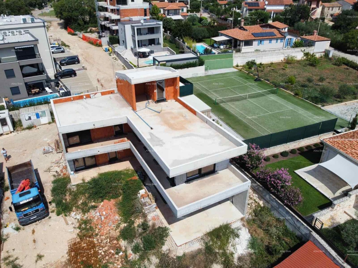 Villa with pool and sea view, Tar! 12
