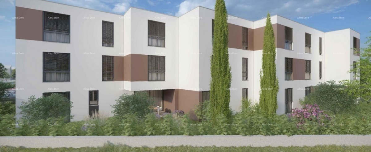 Vendita - appartamento al piano terra, in un nuovo complesso residenziale, Valdebek, Pola! Zg6 S1 6