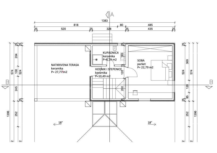 Прекрасный участок земли продается, окруженный лесами и виноградниками, с видом на Грачишће и Учку! 18