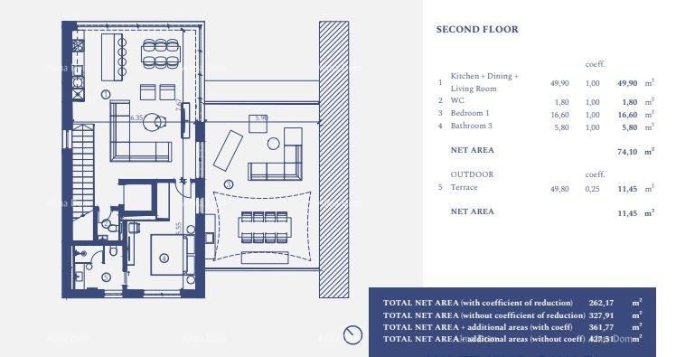 UMAG, Samostojeća vila u luksuznom resortu! Pogled na more! V 38 20