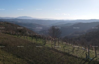 KAŠČERGA – Attractive building land of 1665 m2 with a view of Učka