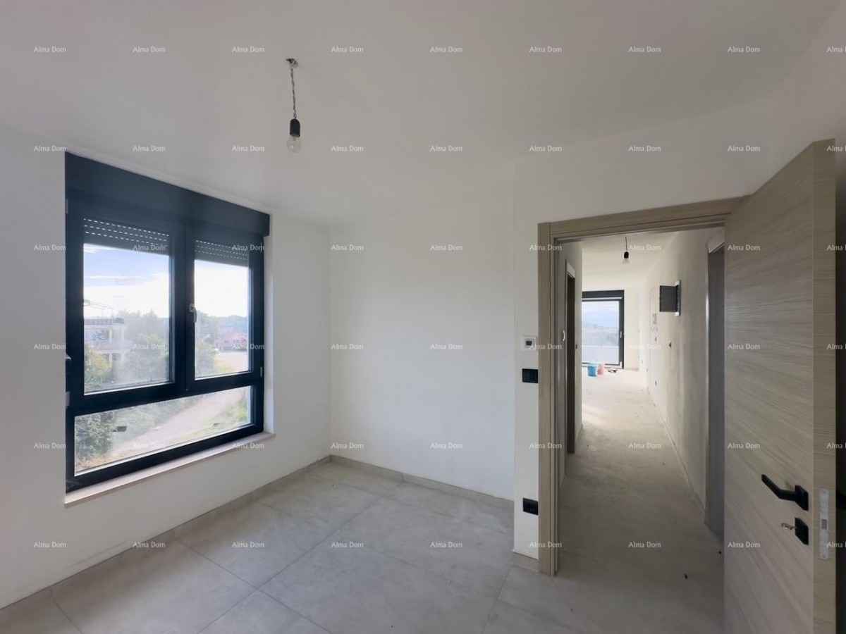 We are selling an apartment in a new building in Banjole. 12