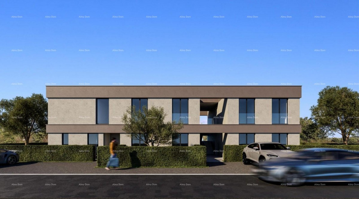 Poreč – nuova costruzione con giardino 3