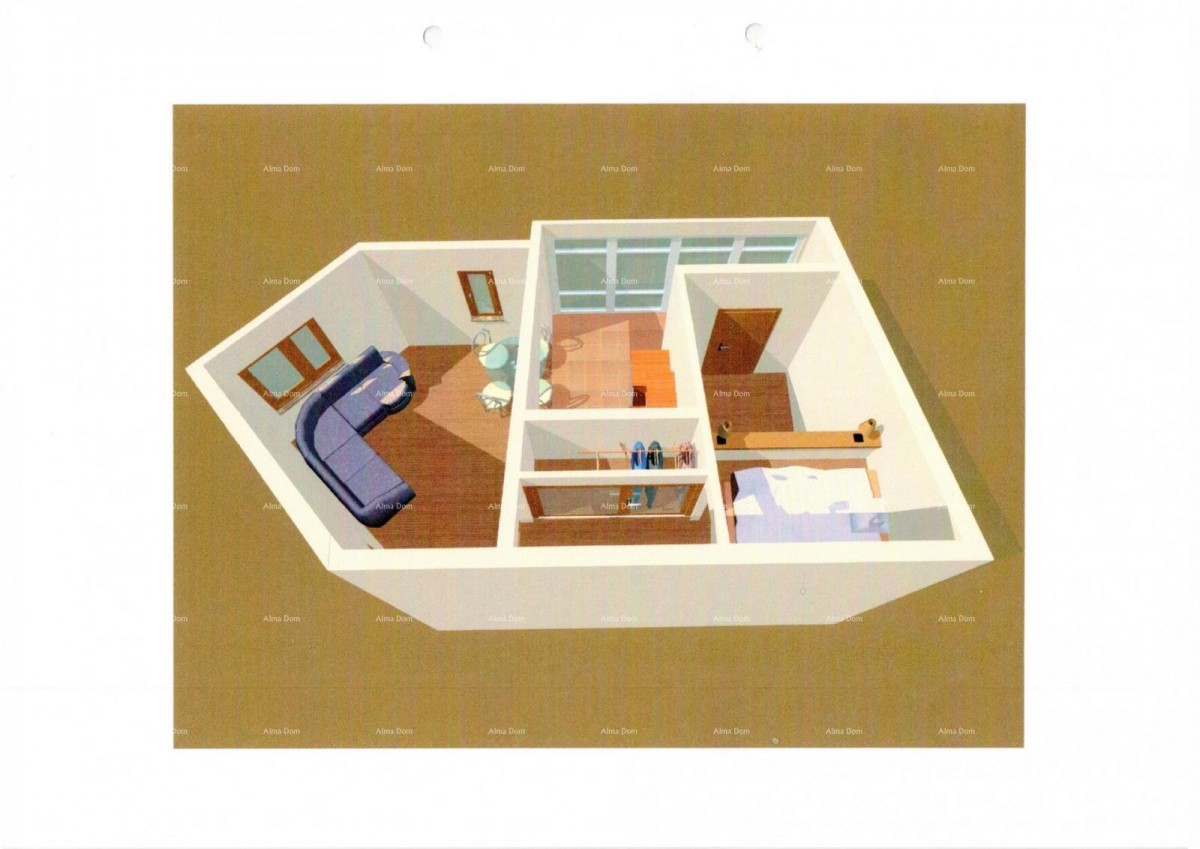 Červar Porat – 2-bedroom apartment with a gallery, 100 m from the sea 8