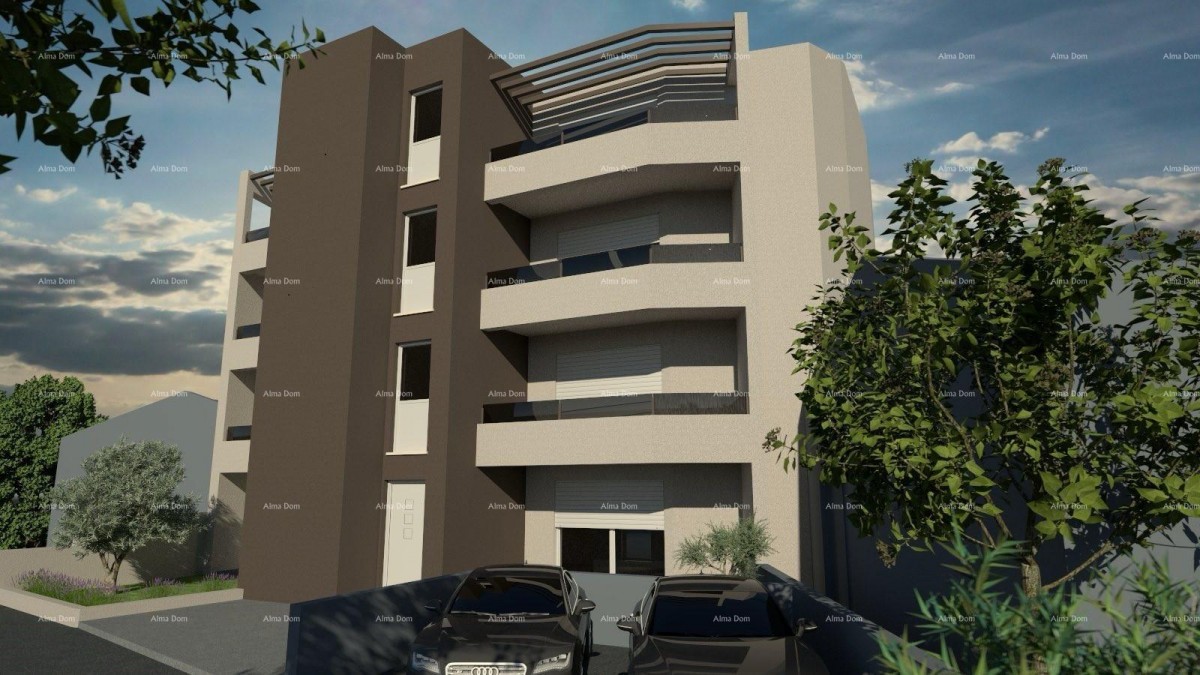 Prodaja - stan s terasom u novom stambenom projektu, Ližnjan!S4 2