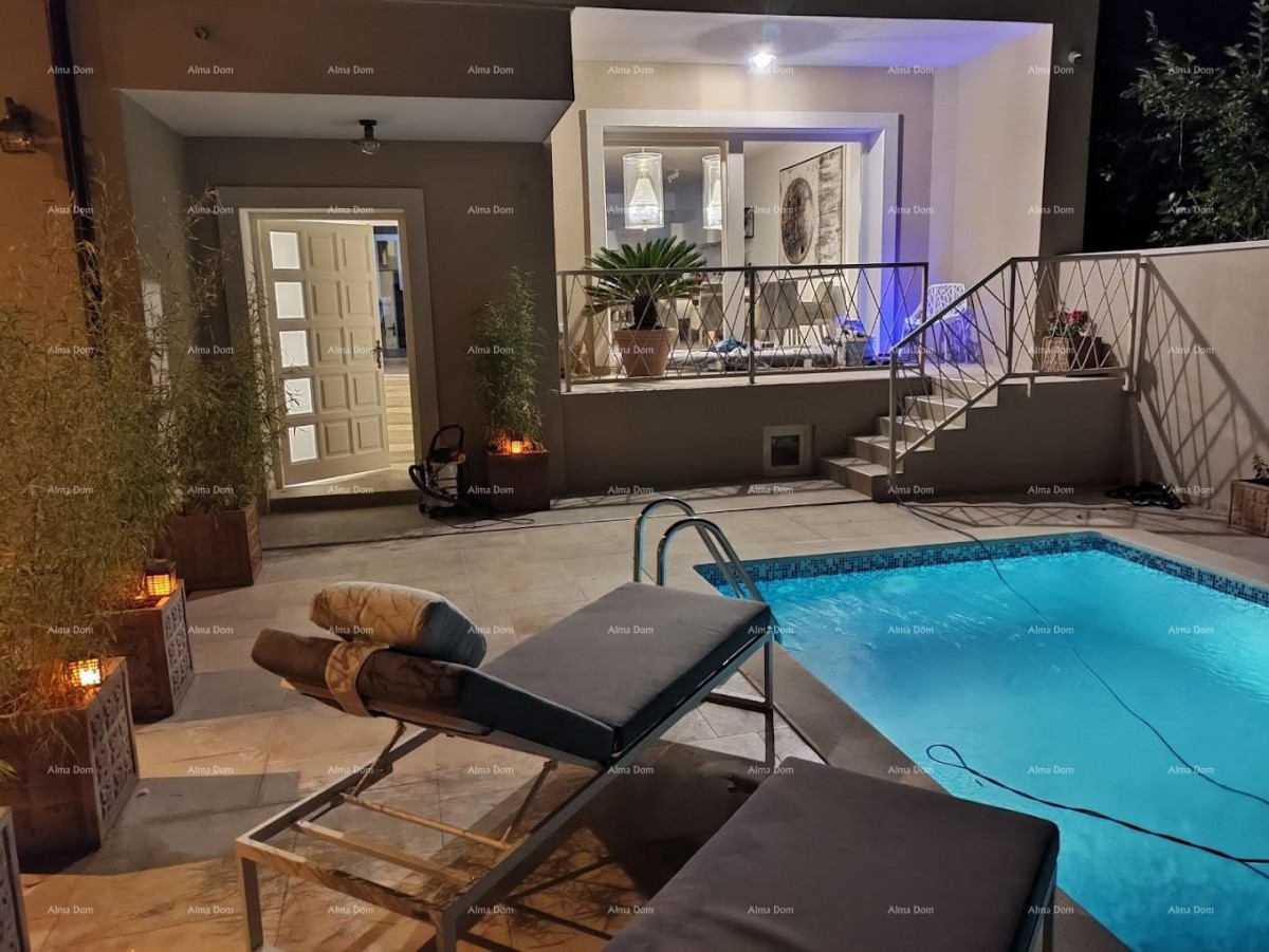 Pula Veruda Prekrasna, potpuno renovirana austrougarska kamena vila s pogledom na more. 3