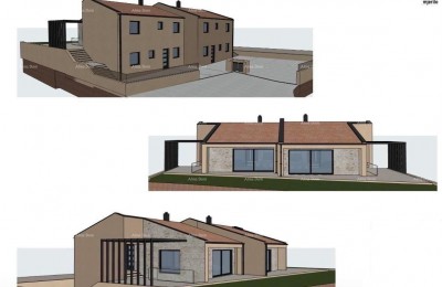 ISTRA – NUOVA COSTRUZIONE 160 m². BUJE. PISCINA A RICHIESTA.
