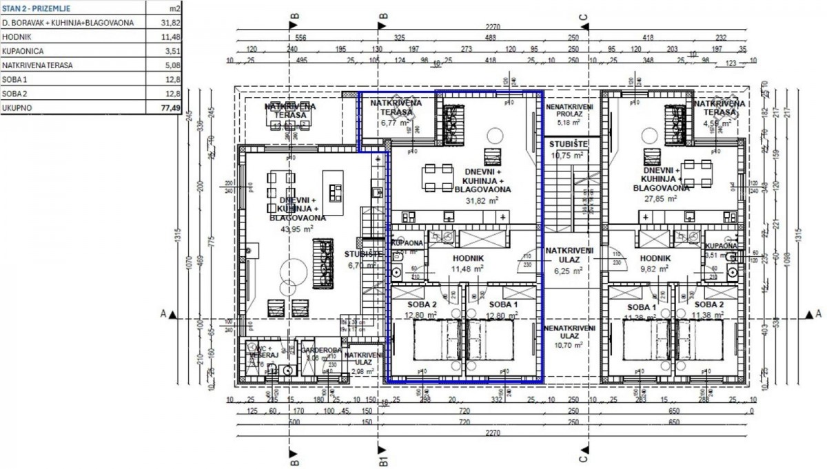 Poreč – nuova costruzione con giardino 5