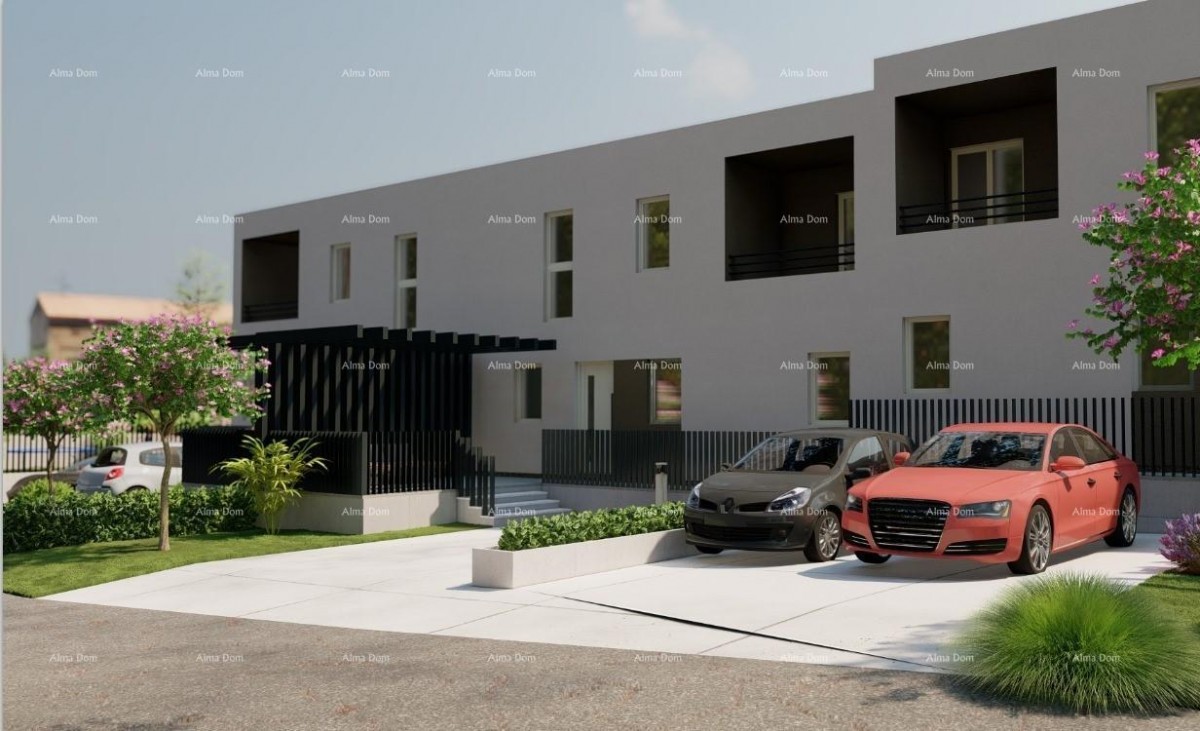 POREČ - Moderna dvojna kuća s dvorištem (Kuća A) 10