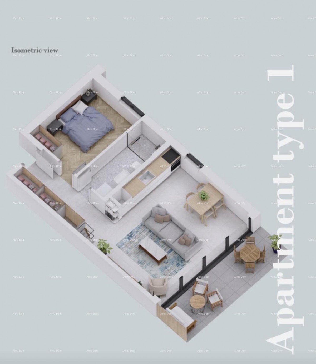 Prodaja - Stan u izgradnji s vrtom i parkirnim mjestom, blizina Rovinjskog sela! 9