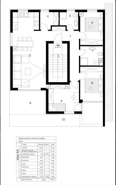 Prodaja stanova u novom stambenom projektu, Pula. Valmade. 5