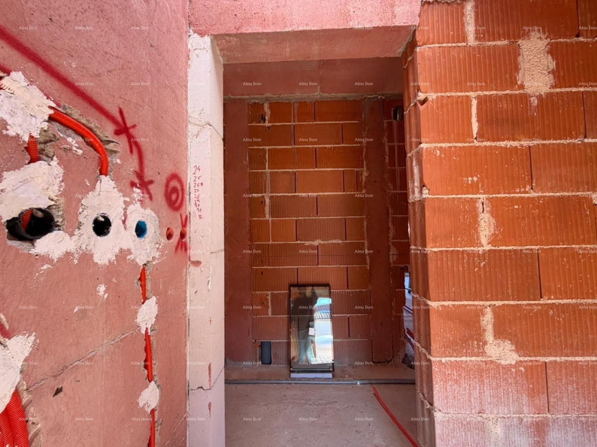 Prodaja modernih stanov v novem stanovanjskem projektu, pogled na morje, Štinjan, B4 17