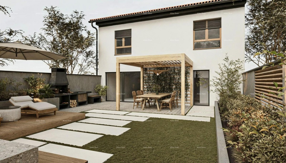 Land for a Family House 90m2. Muntić. 4