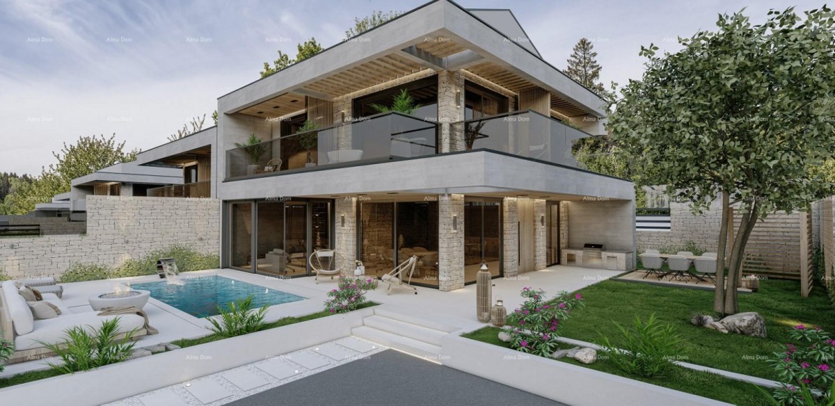 Продажа современных вилл в красивом жилом районе Умага 6