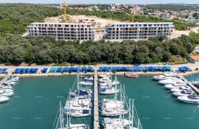 Prodaja modernih stanova u eksluzivnoj zgradi sa pogledom na marinu, Pula!
