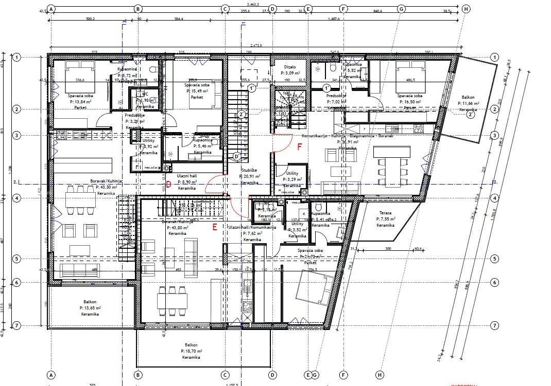 ROVIGNO - Appartamento duplex in un nuovo progetto / posizione TOP, a 2 minuti dal mare! (E) 6