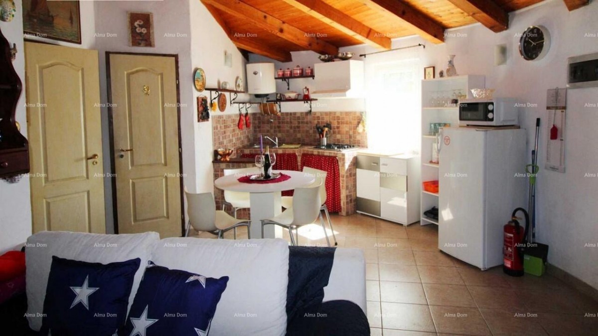 МЕДУЛИН – АУТЕНТИЧНЫЙ ИСТРИЙСКИЙ ДОМ (КАЖУН) С САДОМ, 600 М ОТ МОРЯ 10