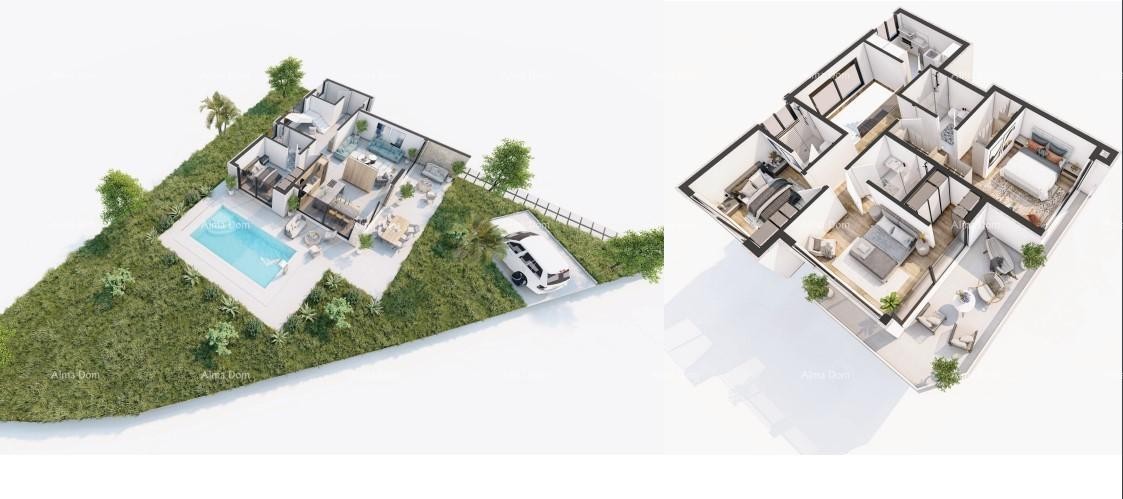 Vendita di ville moderne in una bellissima zona residenziale, Umago 12