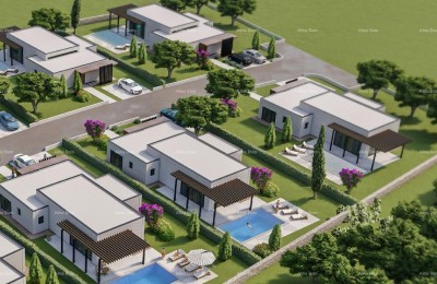 Luxury villas for sale, modern design with swimming pools, Vodnjan surroundings! V-A