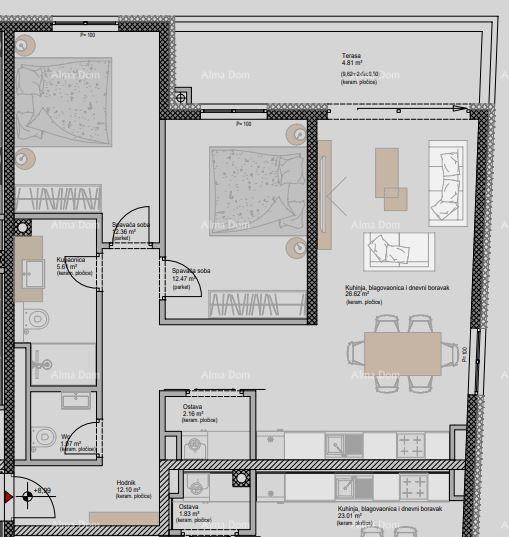 Prodaja stanova u modernoj novogradnji, u centru, Poreč! 19