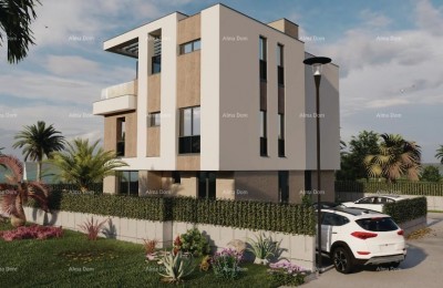 Dupleks luksuzna vila v mediteranskem slogu s bazenom in dvigalom. Pogled na morje! Medulin!