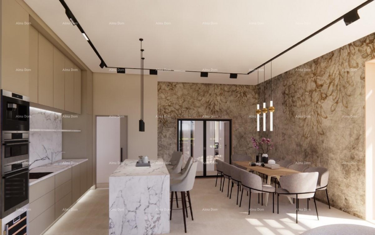 Роскошные виллы на продажу, современный дизайн с бассейнами, окрестности Водняна! В-А 9