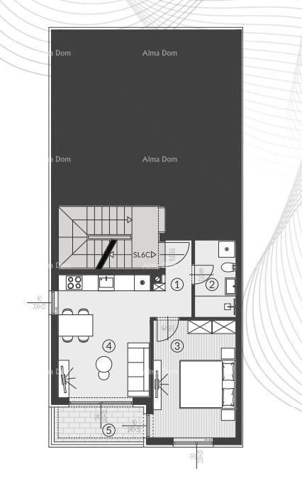 Appartamenti in vendita in un nuovo complesso residenziale, Štinjan! 15
