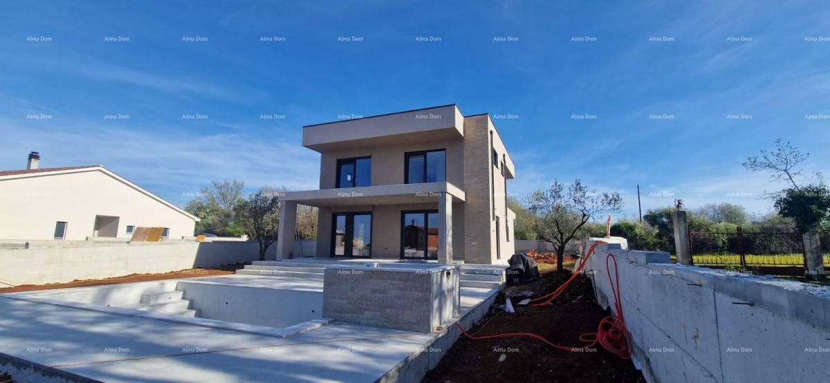 GALIŽANA - Sale of a modern house with a pool, jacuzzi, and sea view! 10