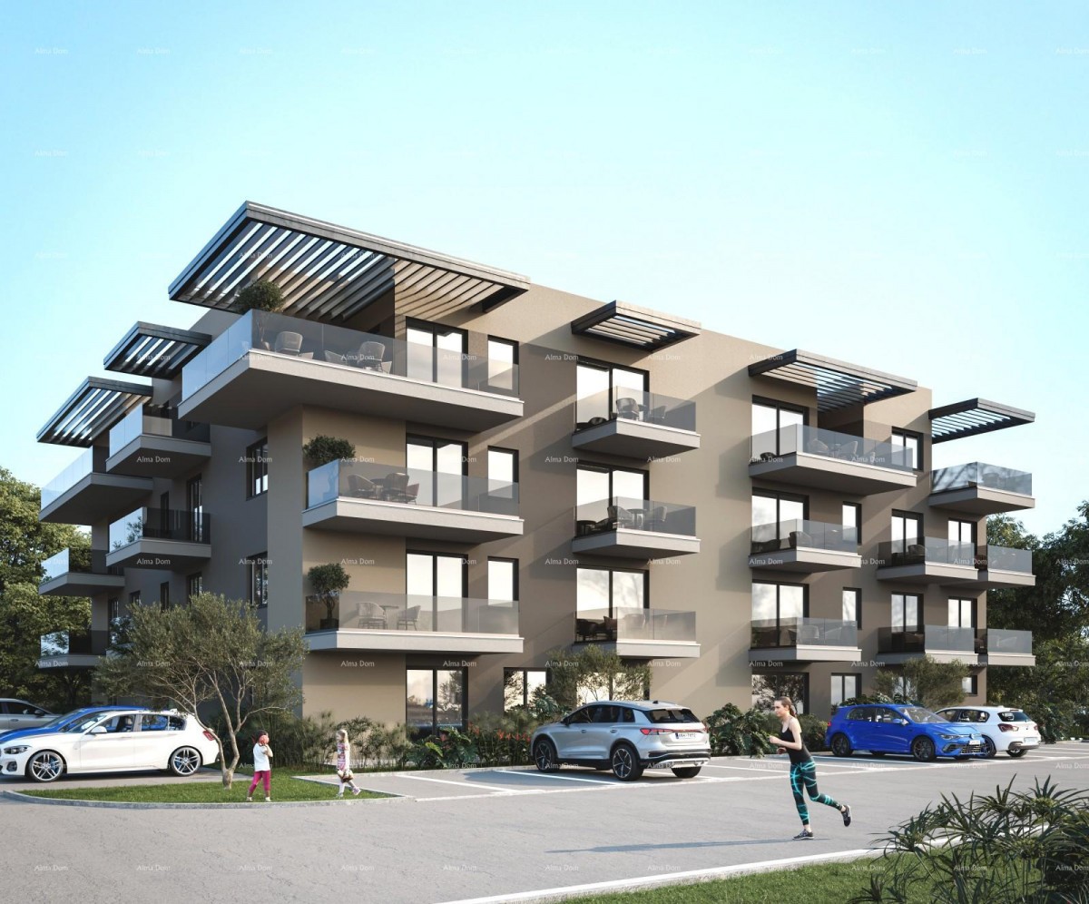 Однокомнатная квартира B3 на 3 этаже с КРЫШНОЙ ТЕРРАСОЙ, Вабрига 4