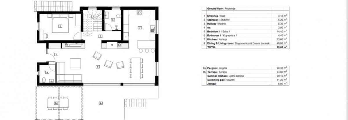 Продается роскошная вилла с бассейном, Каштелир, Пореч! 5