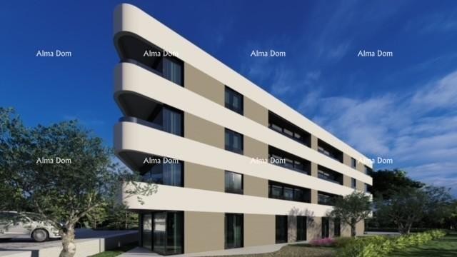 New construction! Apartment, 67 m², with a sea view and two parking spaces, Tar! 1