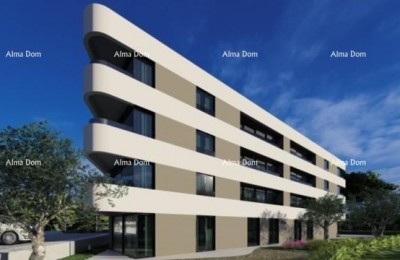 New construction! Apartment, 67 m², with a sea view and two parking spaces, Tar!