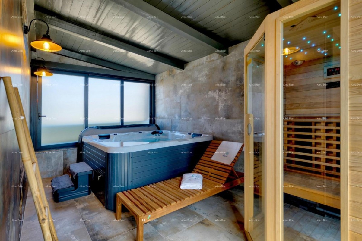 Modern villa with a pool and sauna, Marčana! 17