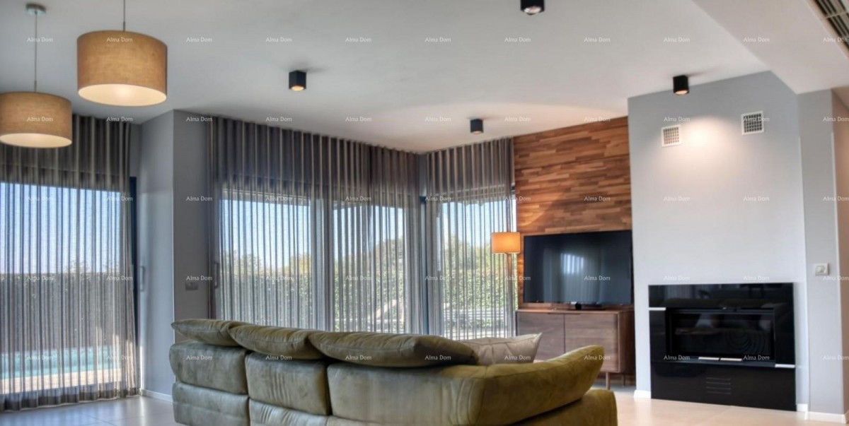 МОДЕРНАНАЯ РОСКОШНАЯ ВИЛЛА С БАССЕЙНОМ 500 М ДО МОРЯ 3