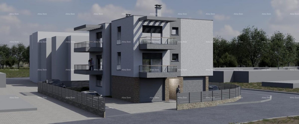 Two-bedroom apartment with a parking space 16