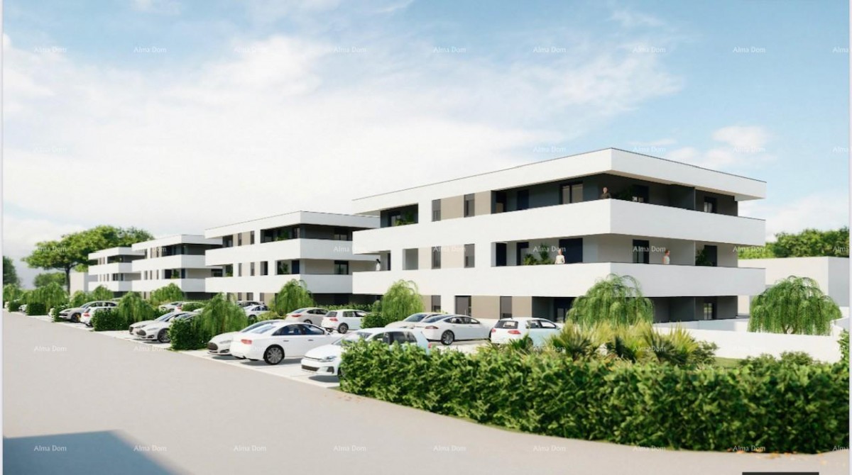 Appartamenti in vendita in un nuovo progetto moderno, Pola, A13 2