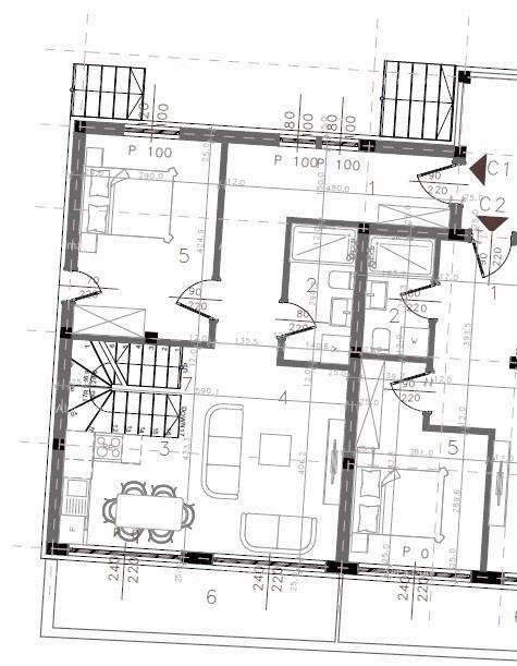 МЕДУЛИН - Квартира в новом проекте / 300 м до моря!!! (C1) 6