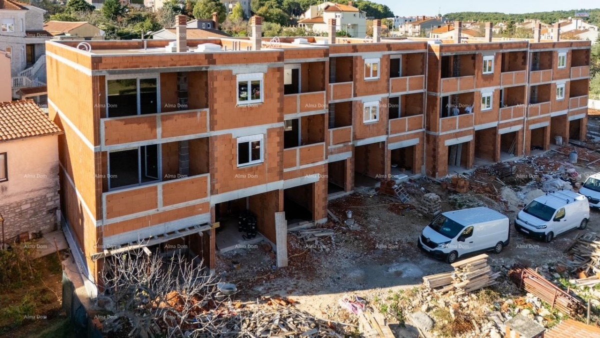 Prodaja - Moderan stan u novom privatnom stambenom kompleksu u Šijani, Pula! D-B 17