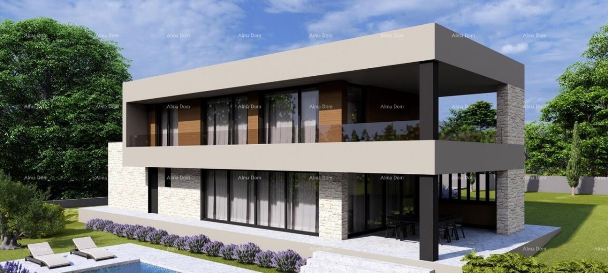 Terreno edificabile con progetto ideativo – Poreč, Žbandaj, 963 m² 3