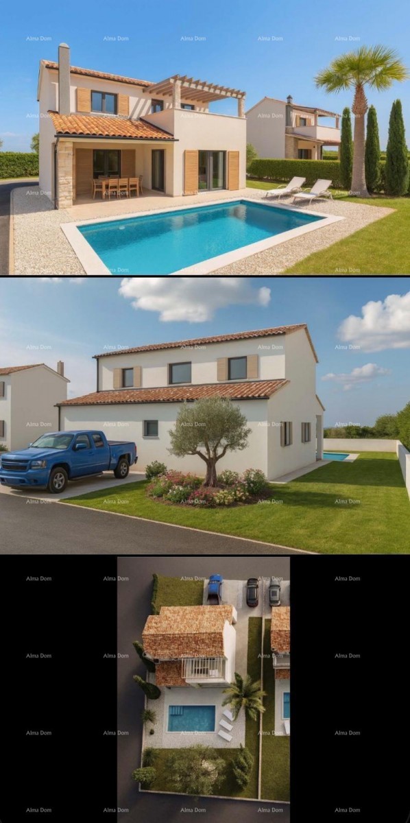 Predivna vila s bazenom smještena u mirnom okruženju Červara. 13