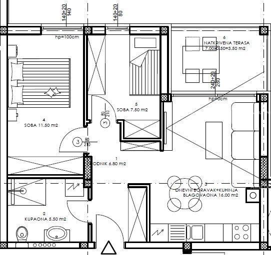 Novi stanovanjski projekt - prodaja stanovanj na odlični lokaciji, Pula! 1