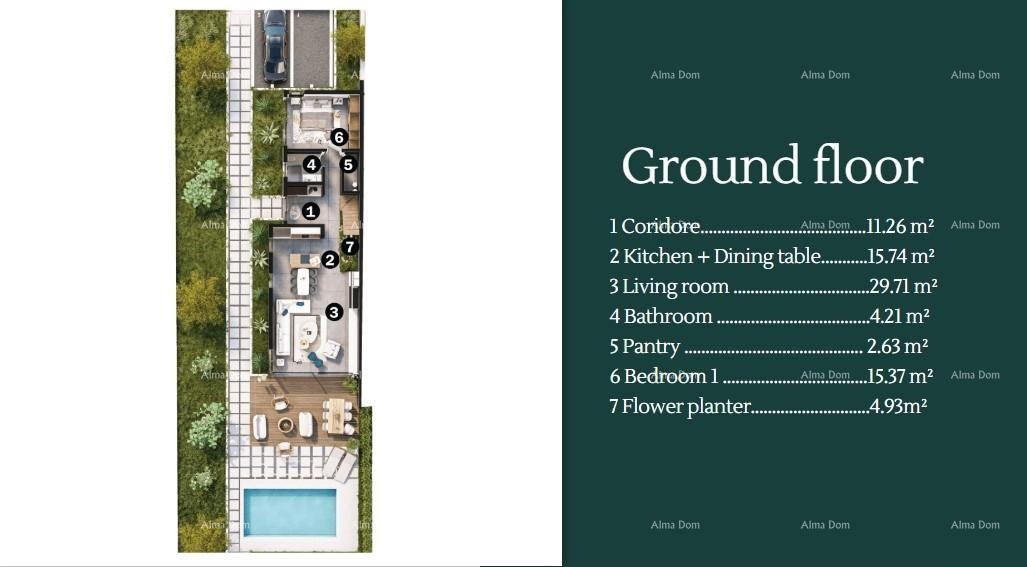 Vendita di ville moderne in una bellissima zona residenziale, Umago 10