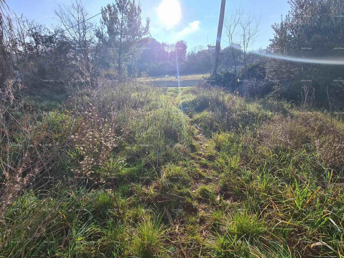 Građevinsko zemljišče Vintijan – 800 m2 – ob cesti 1