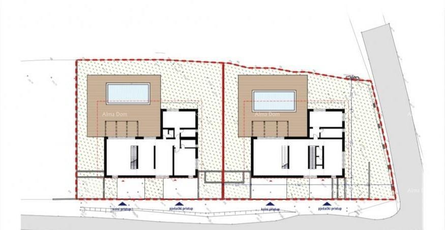 Продажа - земельный участок под строительство с разрешением, строительство может начаться немедленно! Канфанар! 5